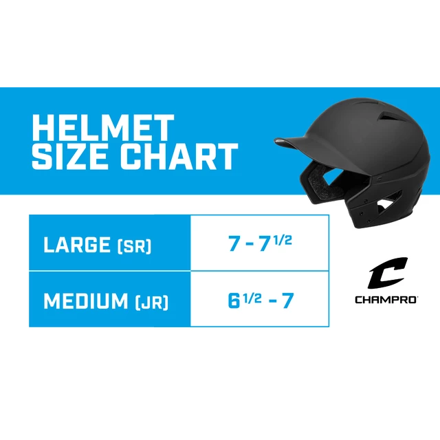 Champro HX Gamer Plus Baseball Batting Helmet Universal Jaw Guard Junior (Graphite) 10 Champro HX Gamer Plus Baseball Batting Helmet Universal Jaw Guard Junior (Graphite) - Image 8