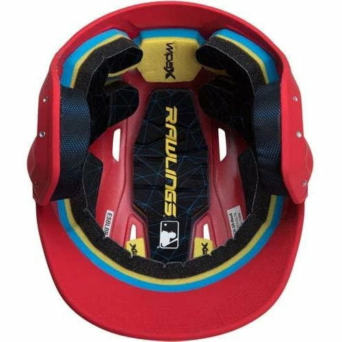 Rawlings MACH Series Matte Baseball Batting Helmet (Scarlet) 7 Rawlings MACH Series Matte Baseball Batting Helmet (Scarlet) - Image 5