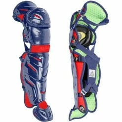 ALL-STAR SYSTEM 7 AXIS INTERMEDIATE NOCSAE APPROVED CATCHER'S KIT (Navy/Scarlet) -Cbc Pro Wood Sales 51NmfjhNxQL. AC