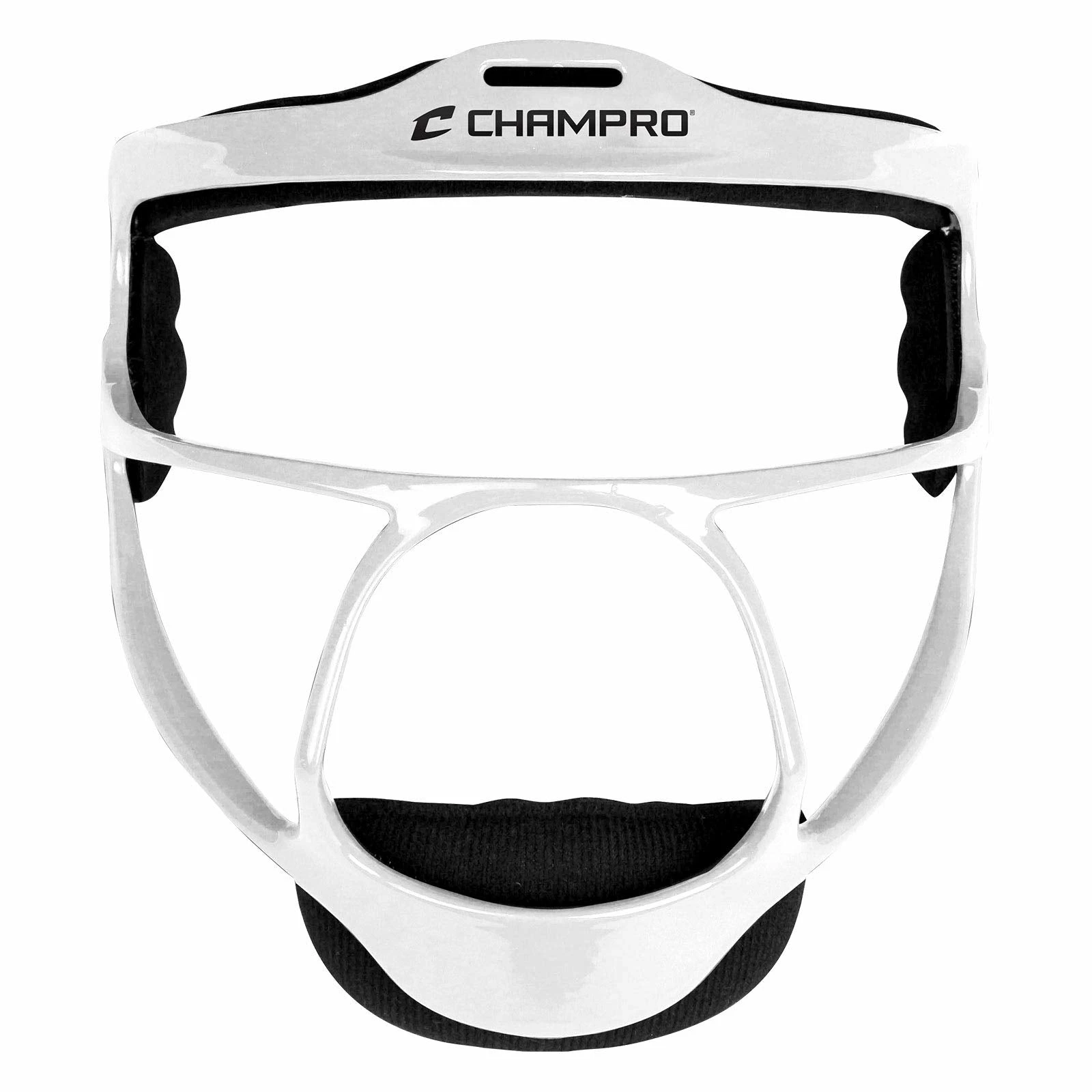 Champro Rampage Defensive Fielders Fastpitch Softball Adult Face Mask Ultra Lightweight (White) 3 Champro Rampage Defensive Fielders Fastpitch Softball Adult Face Mask Ultra Lightweight (White)