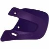 Easton Baseball Batting Helmet Extended Jaw Guard Left Handed Batting Helmet (Purple)