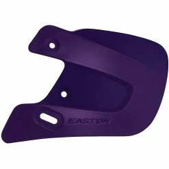 Easton Baseball Batting Helmet Extended Jaw Guard Left Handed Batting Helmet (Purple)