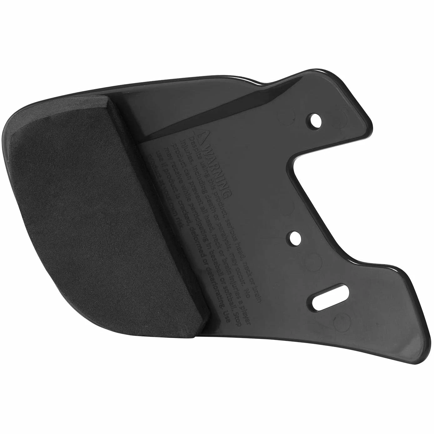 Easton Baseball Batting Helmet Extended Jaw Guard Left Handed Batting Helmet (Charcoal) 4 Easton Baseball Batting Helmet Extended Jaw Guard Left Handed Batting Helmet (Charcoal) - Image 2