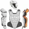 All-Star AFx Series Fastpitch Softball Catcher's Package (White/Graphite)