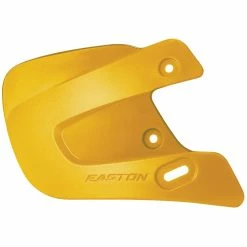 Easton Baseball Batting Helmet Extended Jaw Guard Right Handed Batting Helmet (Gold)