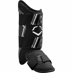 Evoshield PRO-SRZ 2.0 Left Handed Batter's Baseball Softball Leg Guard, Black -Cbc Pro Wood Sales 7117 khdsuL. AC SL1500 1