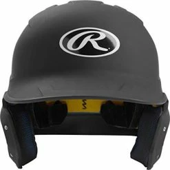 Rawlings MACH Series Matte Baseball Batting Helmet (Black)