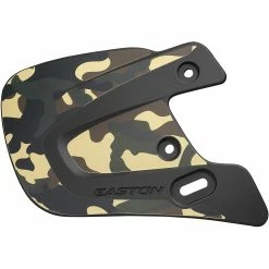 Easton Baseball Batting Helmet Extended Jaw Guard Left Handed Batting Helmet (Army Camo)