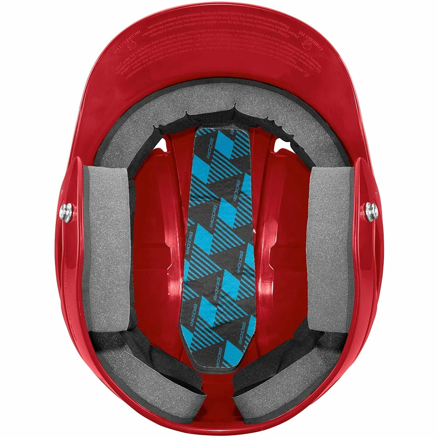 Easton Alpha Adult Jaw Guard Compatible Batting Helmet Red 5 Easton Alpha Adult Jaw Guard Compatible Batting Helmet Red - Image 3