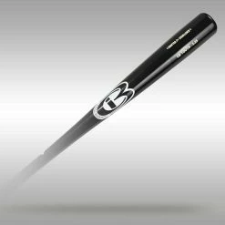 CB Youth Pro 2.25 Wood Baseball Bat- Black 5 CB Youth Pro 2.25 Wood Baseball Bat- Black -Cbc Pro Wood Sales All Black w ST White Youth Barrel 1