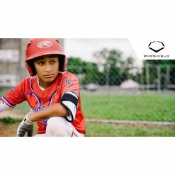 EvoShield SRZ-1 Baseball Batter's Elbow Guard Youth (White) -Cbc Pro Wood Sales Battingglovewhite