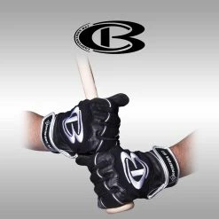 CB Black Tactical Batting Gloves – Youth/Adult -Cbc Pro Wood Sales Black Batting Gloves