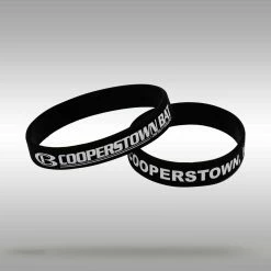 Cooperstown Bat Wrist Band – Black