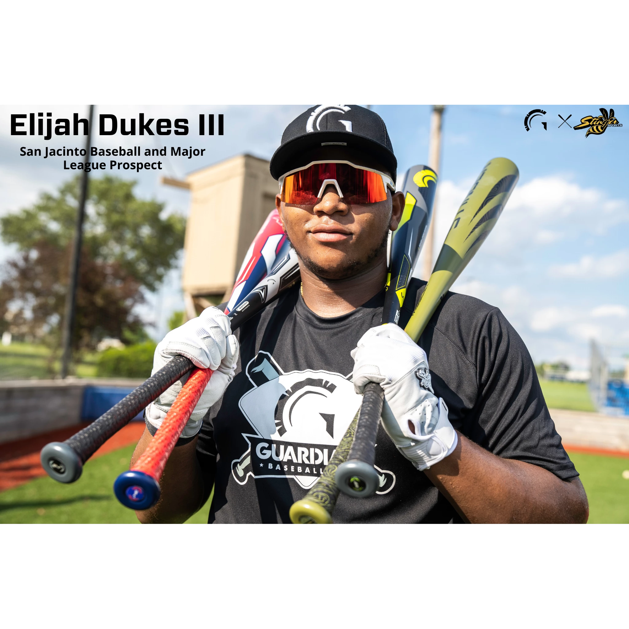 Guardian Baseball X Stinger The Guardian BBCOR 2 5/8" Baseball Bat Drop -3 (White/Red) 6 Guardian Baseball X Stinger The Guardian BBCOR 2 5/8" Baseball Bat Drop -3 (White/Red) - Image 4