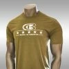 CB 5-Star Made In America T-shirt -Cbc Pro Wood Sales Five Star Army Green Shirt Front