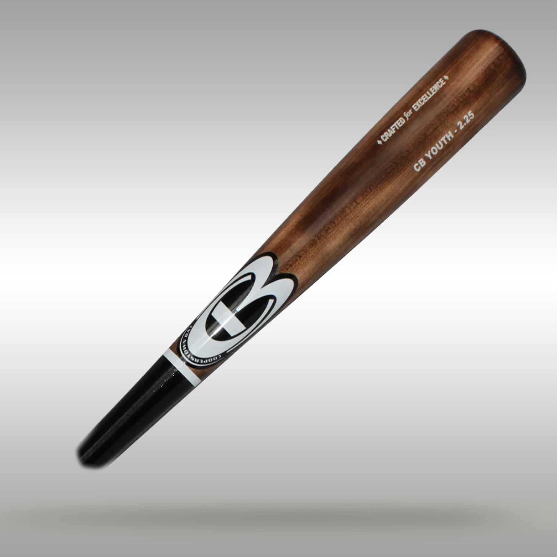 CB Youth Pro 2.25 Wood Baseball Bat- Flame/Black 4 CB Youth Pro 2.25 Wood Baseball Bat- Flame/Black - Image 2