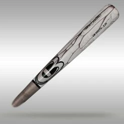 CB Youth Pro 2.25 Wood Baseball Bat- Marble Vein -Cbc Pro Wood Sales Marble VeinGrey Youth Barrell