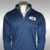 CB 1/4 Zip Performance Fleece -Cbc Pro Wood Sales Navy 14 Zip Pullover Front 1