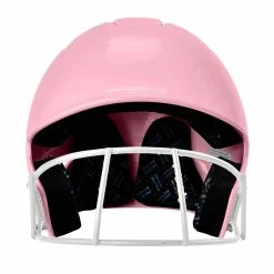 CHAMPRO HX Rise Pro Fastpitch Softball Batting Helmet With Facemask Glossy Finish (Pink) 14 CHAMPRO HX Rise Pro Fastpitch Softball Batting Helmet With Facemask Glossy Finish (Pink) -Cbc Pro Wood Sales Pink 4 68227046 d534 4148 b3fc b2be22a4d429