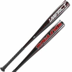 Rawlings Impact 2022 BBCOR 2 5/8" Baseball Bat Drop -3 (Black/Red)
