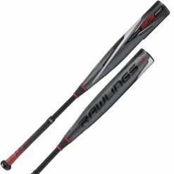 Rawlings Quatro Pro USSSA 2 3/4" 2 PC. Composite Baseball Bat -8 2022 (Charcoal/Red)