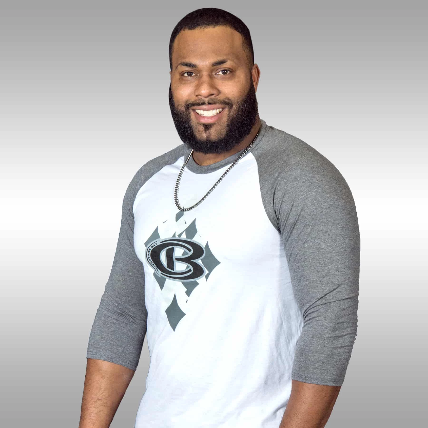 CB Diamond 3/4 Sleeve Baseball Shirt 6 CB Diamond 3/4 Sleeve Baseball Shirt - Image 4