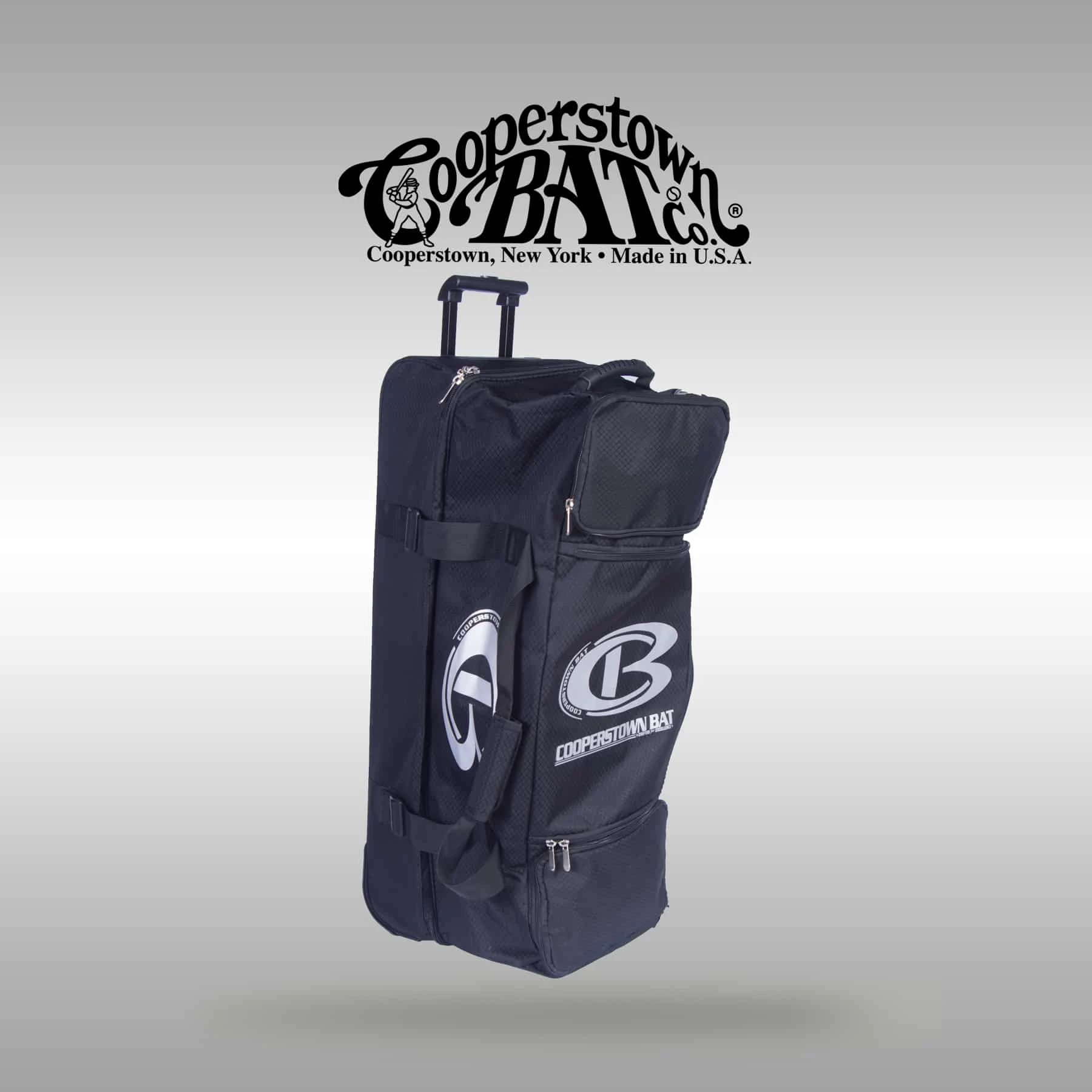 Cooperstown Bat CB Rolling Equipment Bag -Gear Bag 3 Cooperstown Bat CB Rolling Equipment Bag -Gear Bag