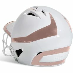 CHAMPRO HX Rise Pro Fastpitch Softball Batting Helmet With Facemask Two-Tone Glossy Finish (White/Rosegold) 13 CHAMPRO HX Rise Pro Fastpitch Softball Batting Helmet With Facemask Two-Tone Glossy Finish (White/Rosegold) -Cbc Pro Wood Sales RoseGold 3 9a18af93 647e 439d bf0a 65258aaa8190 1