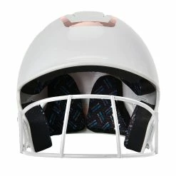 CHAMPRO HX Rise Pro Fastpitch Softball Batting Helmet With Facemask Two-Tone Glossy Finish (White/Rosegold) 14 CHAMPRO HX Rise Pro Fastpitch Softball Batting Helmet With Facemask Two-Tone Glossy Finish (White/Rosegold) -Cbc Pro Wood Sales RoseGold 4 af780f9d f4eb 46be 9342 172e61bd65fa 1