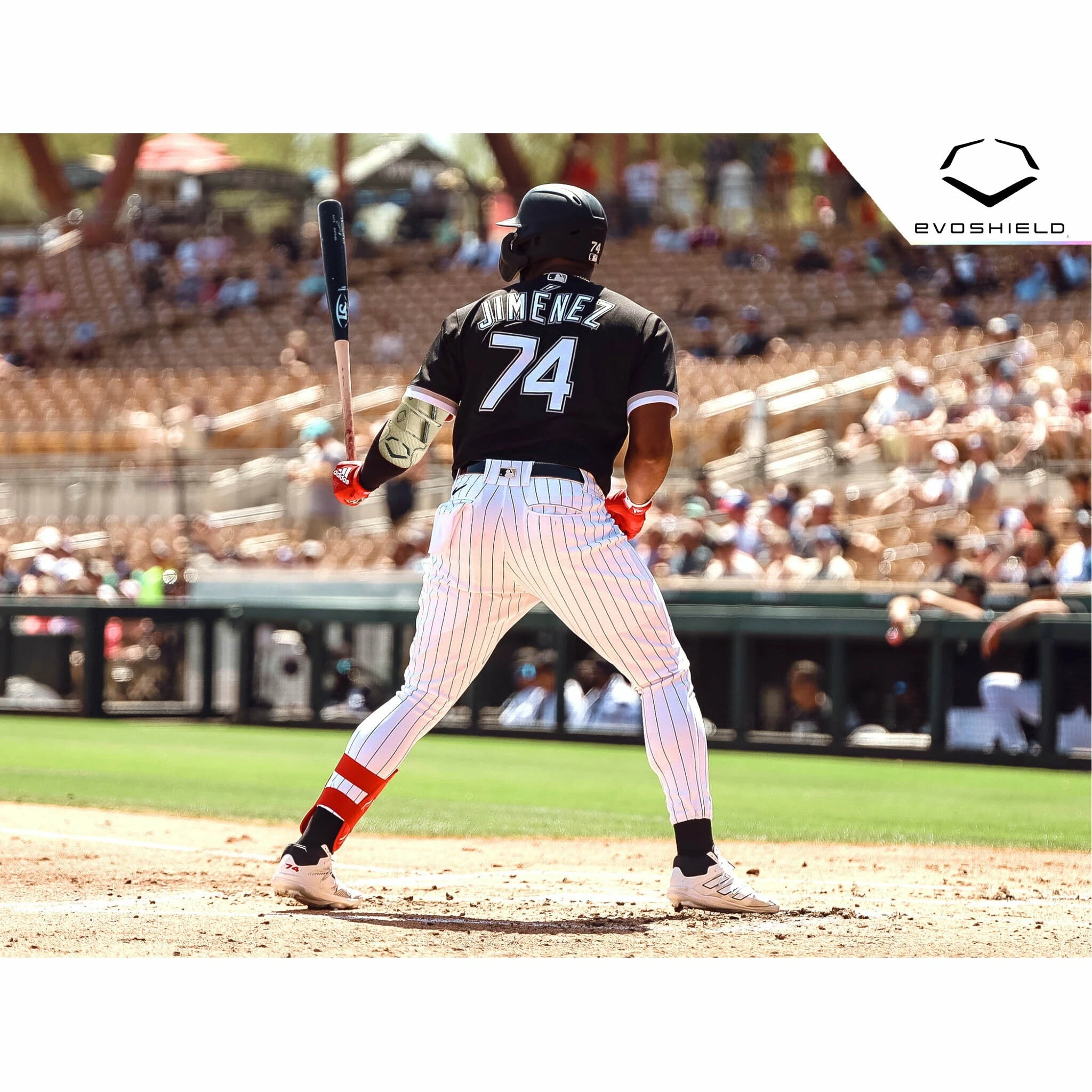 EvoShield PRO-SRZ 2.0 Batter's Baseball Softball Double Strap Elbow Guard, Sand 14 EvoShield PRO-SRZ 2.0 Batter's Baseball Softball Double Strap Elbow Guard, Sand - Image 12