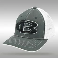 CB Pro Logo Cap – Grey/White – Snap Back