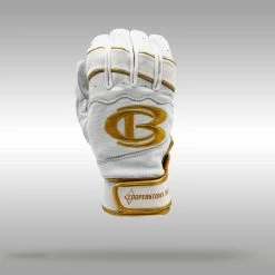 CB White Tactical Batting Gloves – Youth/Adult