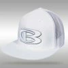 CB Pro Logo Cap – White/White -Cbc Pro Wood Sales White Trucker 1 1