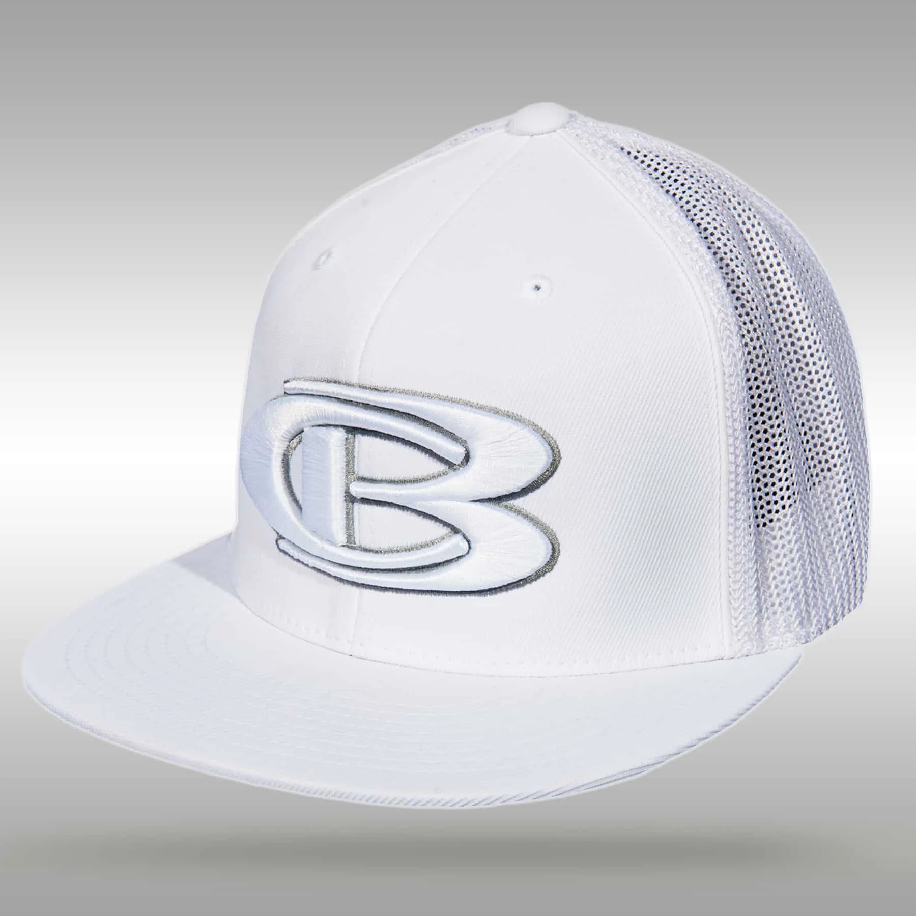 CB Pro Logo Cap – White/White 3 CB Pro Logo Cap – White/White