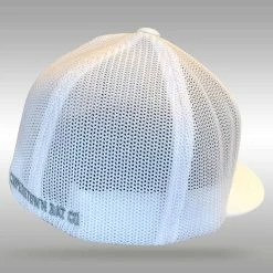 CB Pro Logo Cap – White/White -Cbc Pro Wood Sales White Trucker Back 1