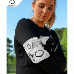Evoshield PRO-SRZ 2.0 Batter's Baseball Softball Elbow Guard (White) -Cbc Pro Wood Sales WhiteBlack 1