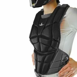 All-Star AFx Series Fastpitch Softball Catcher's Package (Black) -Cbc Pro Wood Sales afxcp detail web bk 3