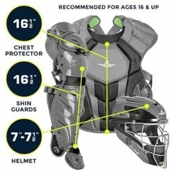 All-Star System 7 Axis Adult Catchers Gear, USA -Cbc Pro Wood Sales alstr ckccpro1x ro 5 92079f85 a9eb 442b bccc 05c7bf5ddb1a