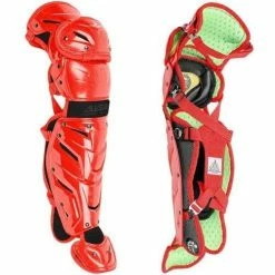 All-Star System 7 Axis Intermediate Baseball Catcher's Set, Chest Protector Helmet Leg Guards (Scarlet/Black) 11 All-Star System 7 Axis Intermediate Baseball Catcher's Set, Chest Protector Helmet Leg Guards (Scarlet/Black) -Cbc Pro Wood Sales alstrs7axiscatchingkitages12 16scbl3
