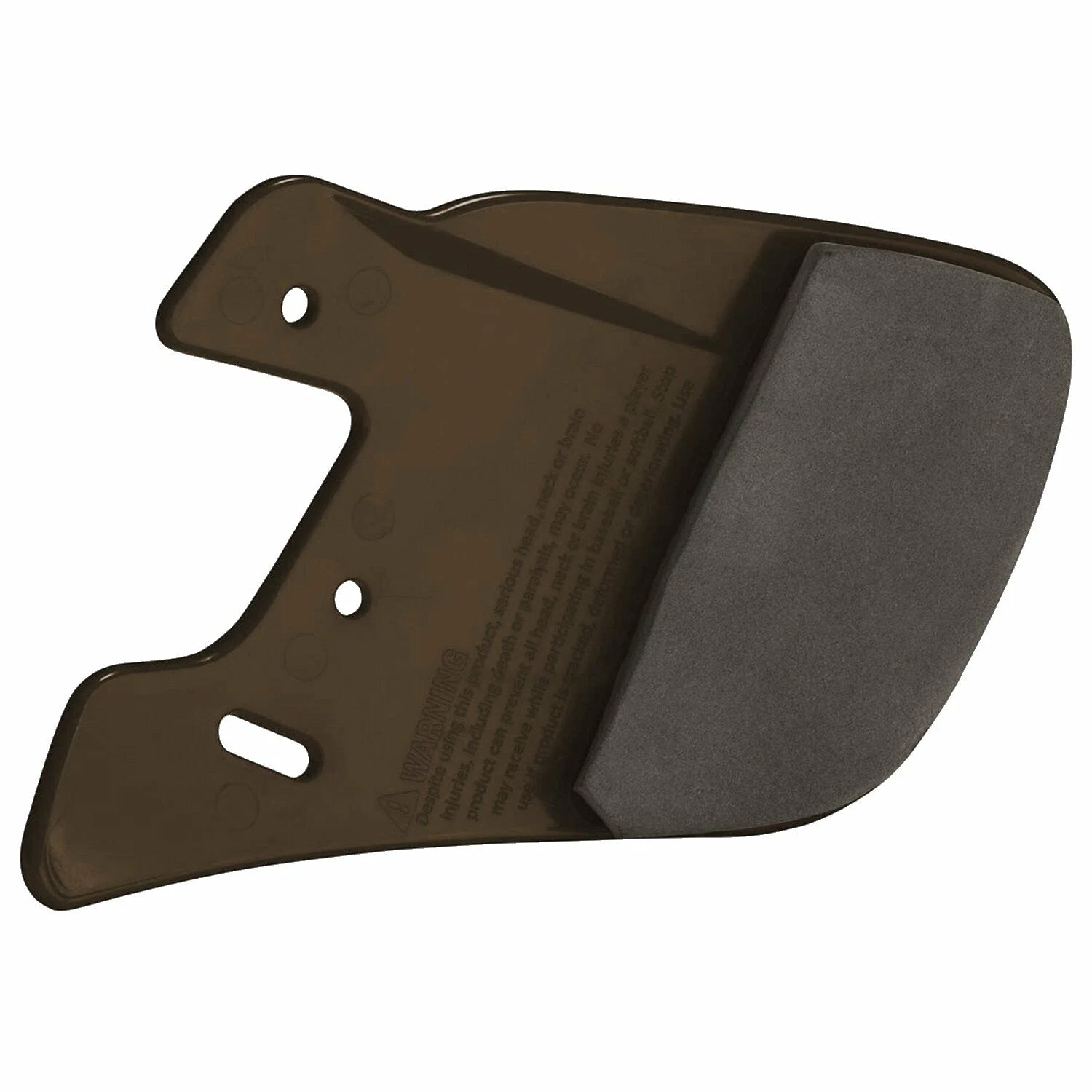 Easton Baseball Batting Helmet Extended Jaw Guard Right Handed Batting Helmet (Brown) 4 Easton Baseball Batting Helmet Extended Jaw Guard Right Handed Batting Helmet (Brown) - Image 2