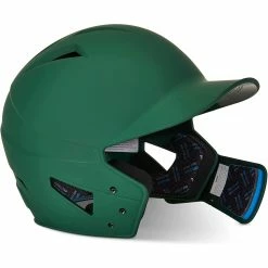 Champro HX Gamer Plus Baseball Batting Helmet Universal Jaw Guard Forest (Green) -Cbc Pro Wood Sales cha gamerplushlmet hxmjgfgj forgn 3