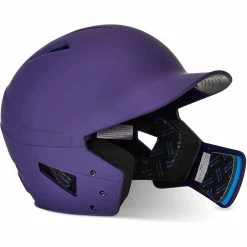 Champro HX Gamer Plus Baseball Batting Helmet Universal Jaw Guard Junior (Purple) 12 Champro HX Gamer Plus Baseball Batting Helmet Universal Jaw Guard Junior (Purple) -Cbc Pro Wood Sales cha gamerplushlmet hxmjgpuj purp 3