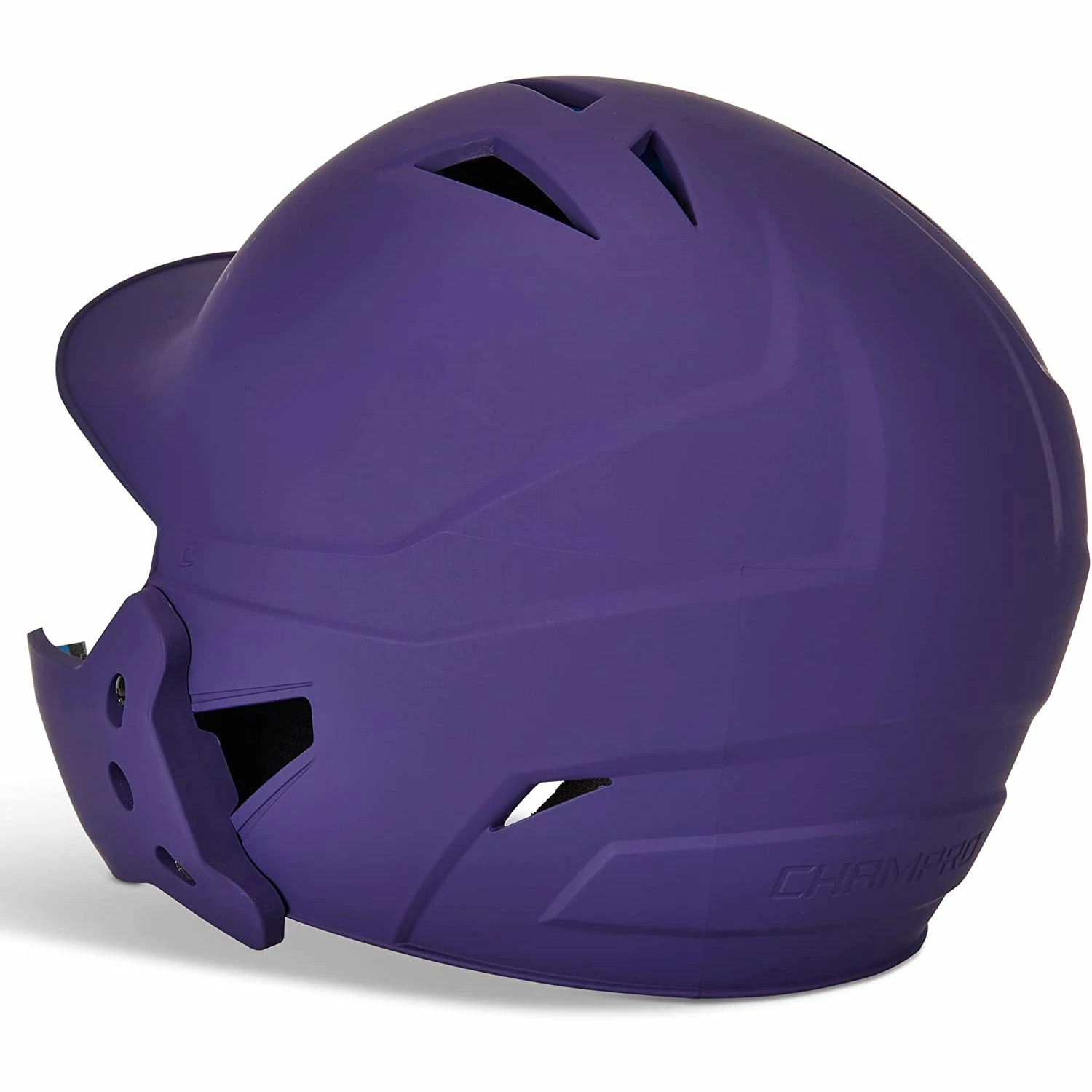 Champro HX Gamer Plus Baseball Batting Helmet Universal Jaw Guard Junior (Purple) 6 Champro HX Gamer Plus Baseball Batting Helmet Universal Jaw Guard Junior (Purple) - Image 4