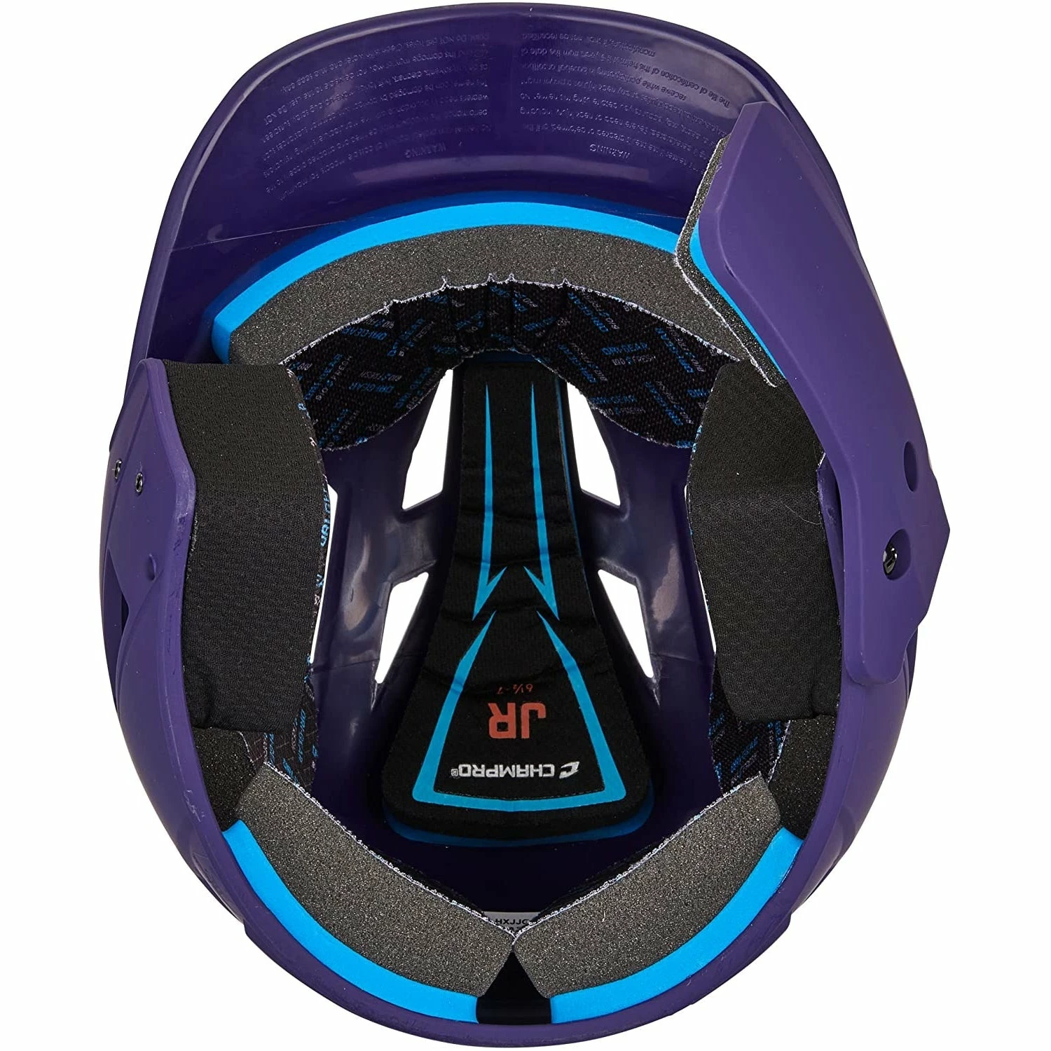 Champro HX Gamer Plus Baseball Batting Helmet Universal Jaw Guard Junior (Purple) 9 Champro HX Gamer Plus Baseball Batting Helmet Universal Jaw Guard Junior (Purple) - Image 7