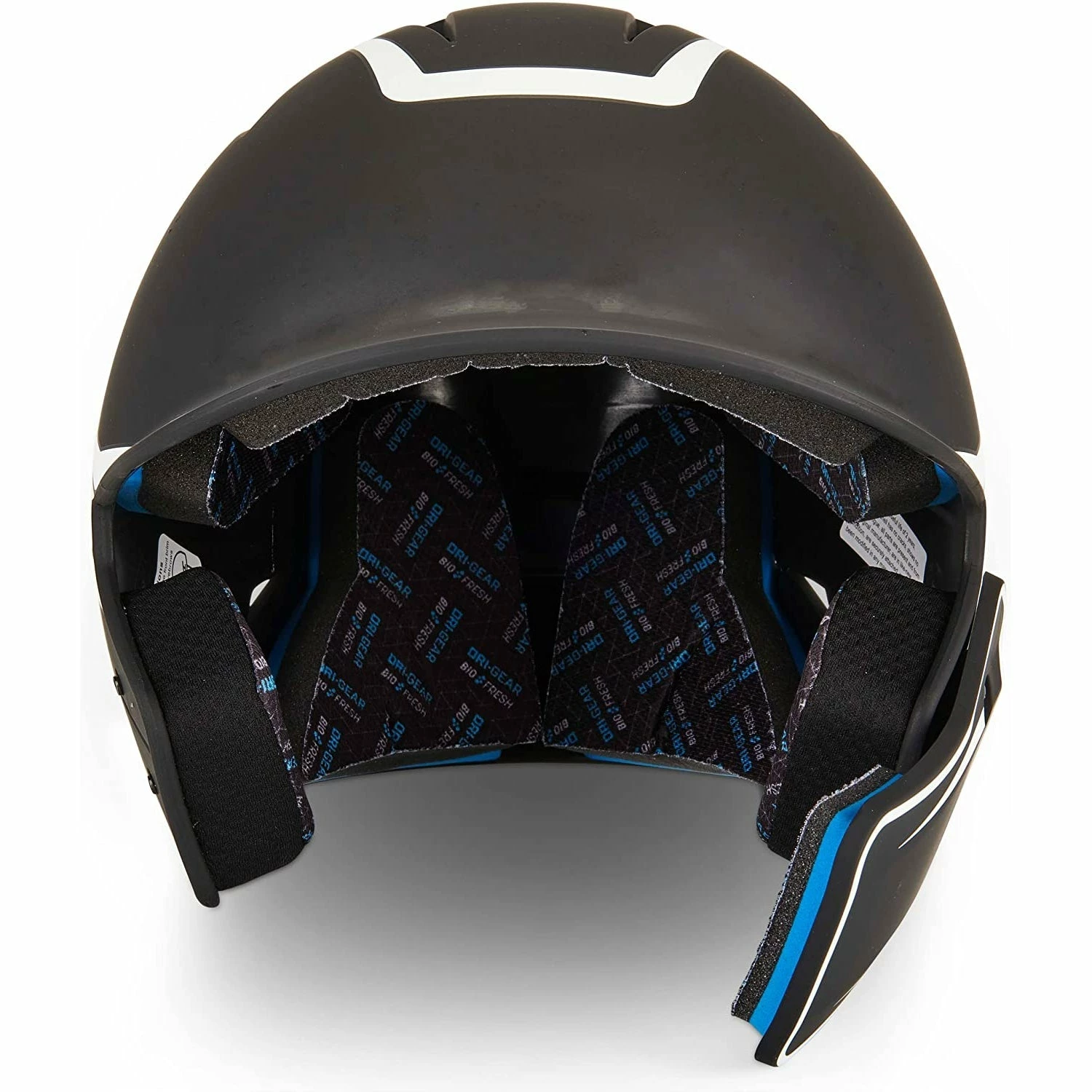 Champro HX Legend Plus Batting Helmet W/ Reversible Jaw Guard (Black / White) 6 Champro HX Legend Plus Batting Helmet W/ Reversible Jaw Guard (Black / White) - Image 4