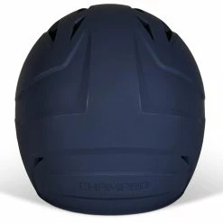 Champro HX Rise Matte Fastpitch/Softball Batting Helmet W/ Facemask (Navy) -Cbc Pro Wood Sales cha risehlmetwmask hxfpmnyj na 5