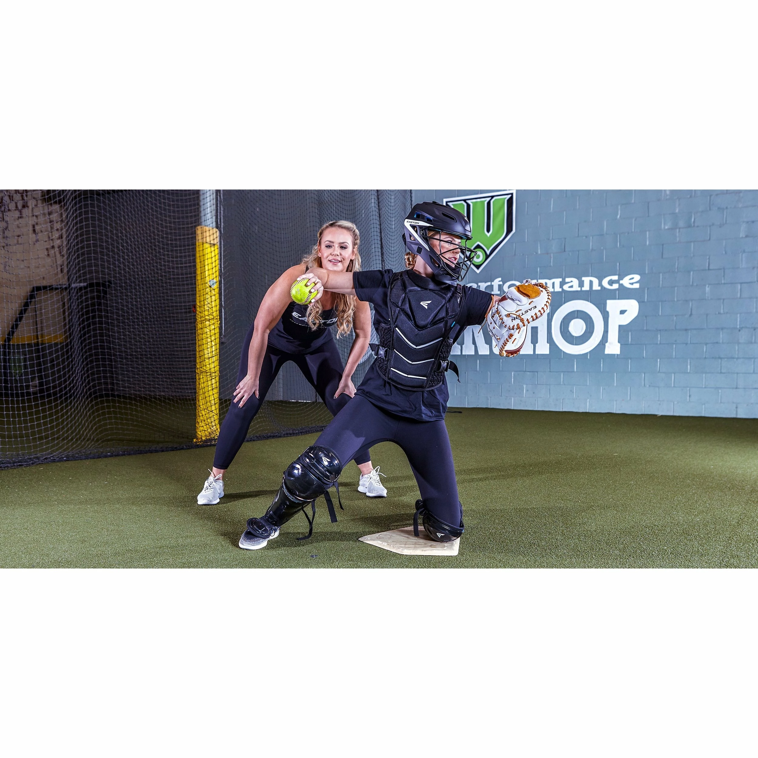 Easton Jen Schro The Very Best Fastpitch Softball Catchers Chest Protector, Large 17" (Red) 9 Easton Jen Schro The Very Best Fastpitch Softball Catchers Chest Protector, Large 17" (Red) - Image 7