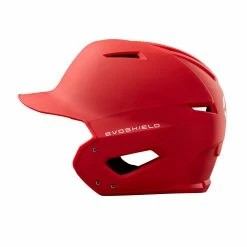 Evoshield XVT Matte Adult Baseball Batters Helmet (Scarlet) -Cbc Pro Wood Sales evo helmet wtv7115sc lxl 4