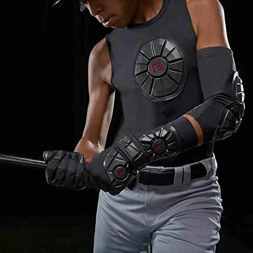 G-Form Youth Baseball Pro Chest Compression Protector Shirt (Black) 6 G-Form Youth Baseball Pro Chest Compression Protector Shirt (Black) - Image 4