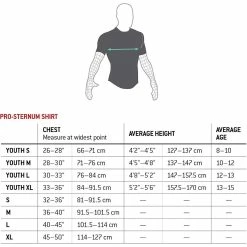 G-Form Youth Baseball Pro Chest Compression Protector Shirt (Black) 12 G-Form Youth Baseball Pro Chest Compression Protector Shirt (Black) -Cbc Pro Wood Sales g form youth baseball pro chest compression protector shirt 4